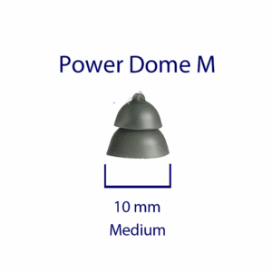 Kopułki PHONAK Power Dome M (średnie) – 10 sztuk do aparatów słuchowych