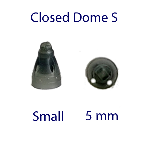 Kopułki PHONAK Closed Dome S (małe) – 10 sztuk do aparatów słuchowych