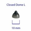 Kopułki do ap. słuchowych Phonak L-CLOSED 10 szt.