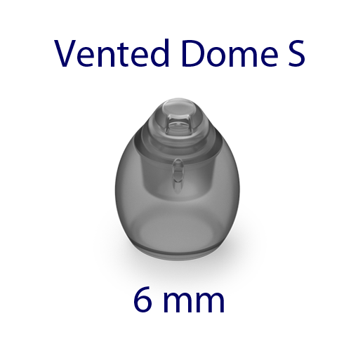Kopułki Phonak Vented Dome 4.0 S (6 mm) – 10 sztuk do aparatów słuchowych