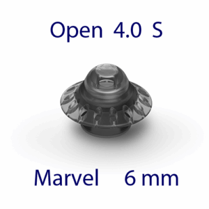 15729395.png Kopułki Phonak Open Dome 4.0 S – do aparatów słuchowych, rozmiar Small (6 mm)