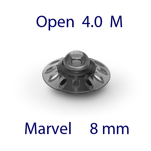 Kopułki Phonak Open Dome 4.0 M – do aparatów słuchowych, rozmiar Medium (8 mm)