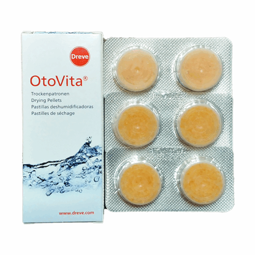 Kapsuły osuszające OtoVita do aparatów słuchowych 6 szt.