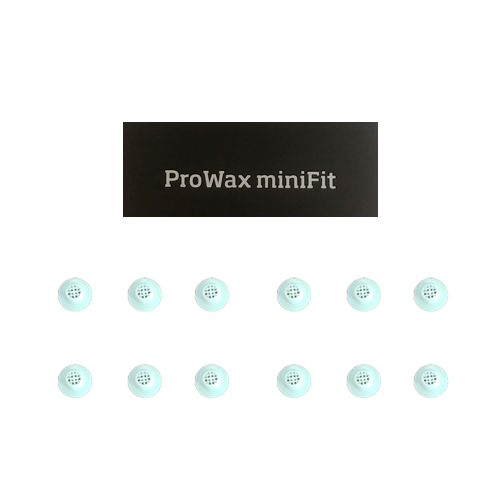 12 szt. filtrów Prowax Minifit do aparatów słuchowych Oticon i Bernafon