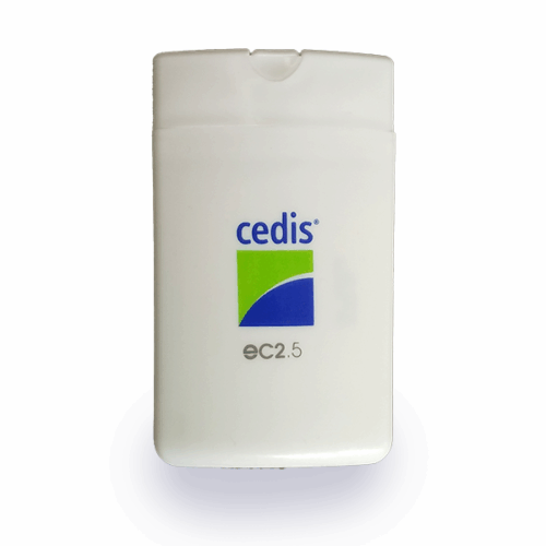 Chusteczki czyszczące CEDIS – dezynfekcja aparatów słuchowych i wkładek usznych (25 szt.)