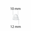 21757876_1.png Kopułki Click Dome double 10/12 mm (6 szt.) – do aparatów słuchowych RIC: Signia, Siemens, Audio Service