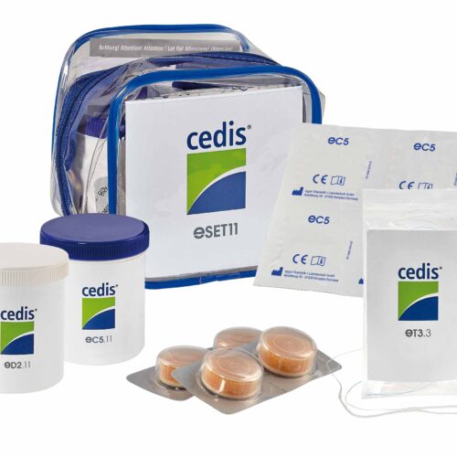 CEDIS OPEN – duży zestaw do czyszczenia i suszenia cienkich wężyków aparatów słuchowych (0,9 mm)