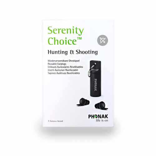 24767132.png Phonak Serenity Choice™ Hunting & Shooting – ochronniki słuchu do polowania i strzelectwa