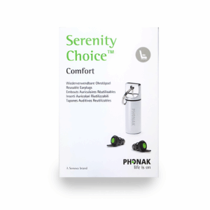 24767137.png Phonak Serenity Choice™ Comfort – zatyczki do uszu z filtrem akustycznym