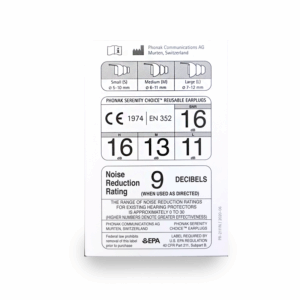 24767137_1.png Phonak Serenity Choice™ Comfort – zatyczki do uszu z filtrem akustycznym