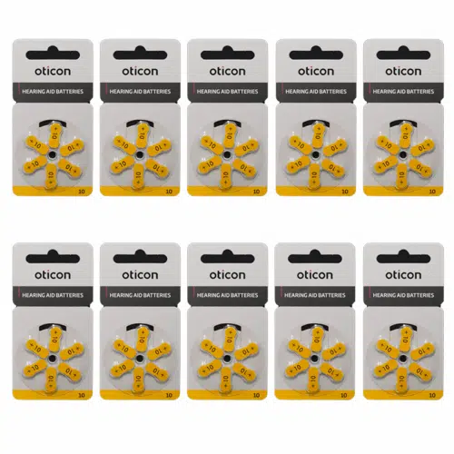 25343418.png Baterie OTICON typ 10 – zestaw 60 sztuk do aparatów słuchowych