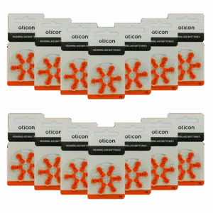 37125281.png Baterie OTICON typ 13 / PR48 – zestaw 84 sztuki do aparatów słuchowych