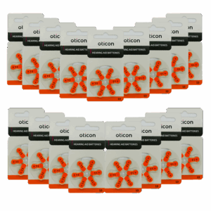 37125282.png Baterie OTICON typ 13 / PR48 – zestaw 102 sztuki do aparatów słuchowych