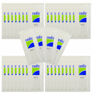 37209722.png Chusteczki Cedis 40 szt. – czyszczenie i dezynfekcja aparatów słuchowych oraz wkładek