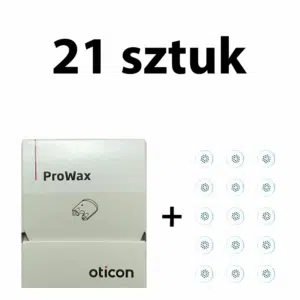 37359484_1.png Filtry Prowax OTICON – zestaw 21 szt. (6 + 15 luzem) do aparatów słuchowych Oticon i Bernafon