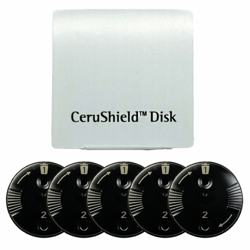 Filtry do aparatów słuchowych Phonak CeruShield DISK – 5 opakowań (40 sztuk)