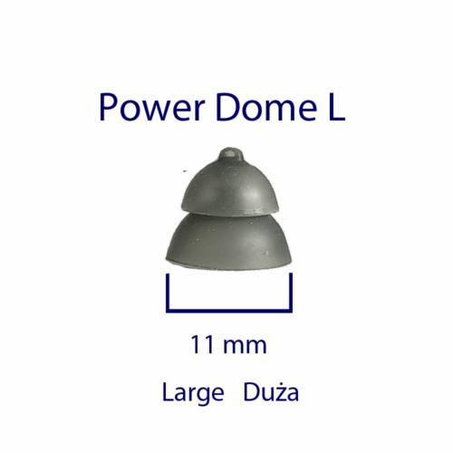 Kopułki PHONAK Power Dome L (duże) – 10 sztuk do aparatów słuchowych