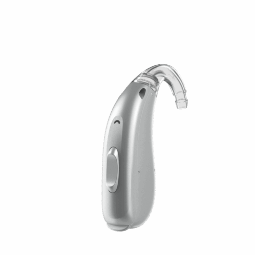 BTE_B_M_Silver_trans Audio Service B M 7.4 – kompaktowy zauszny aparat słuchowy z technologią G5, Bluetooth i baterią 13